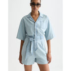 Lightweight Denim Jumpsuit - Shine A Light