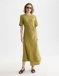 Robe Tie Wrap - Green Moss