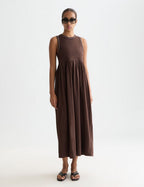 Robe Tank Midi - Hot Fudge