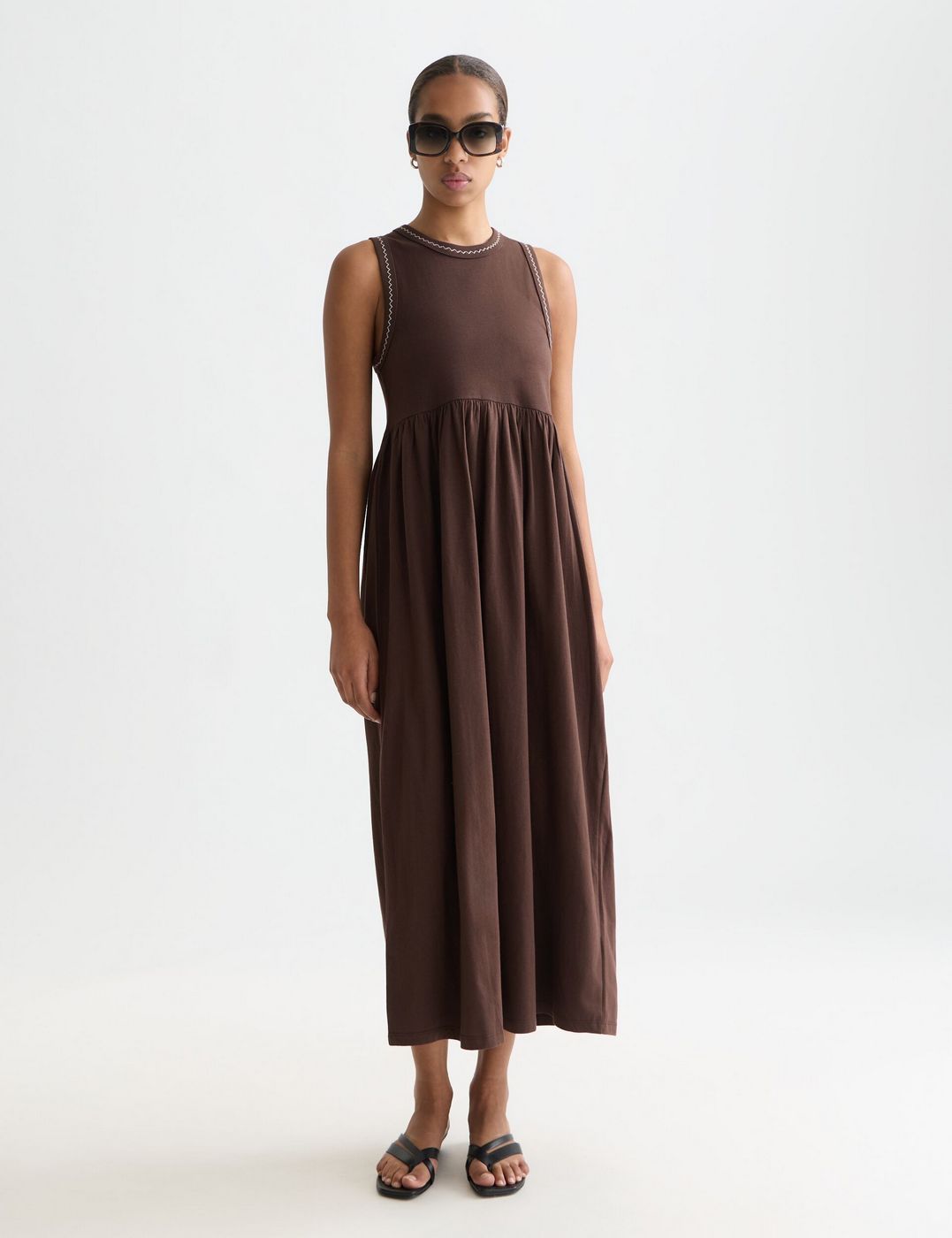 Robe Tank Midi - Hot Fudge