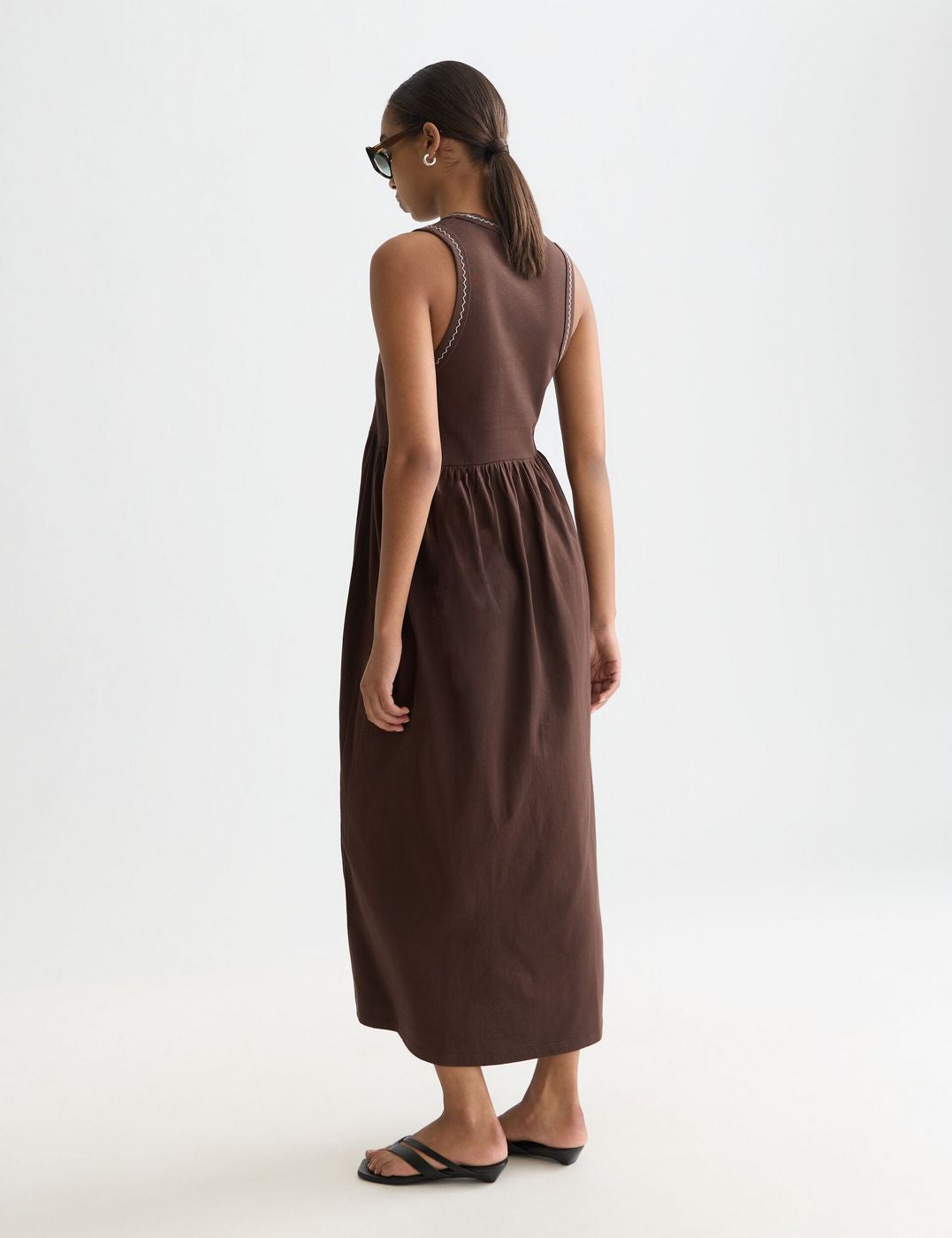 Robe Tank Midi - Hot Fudge