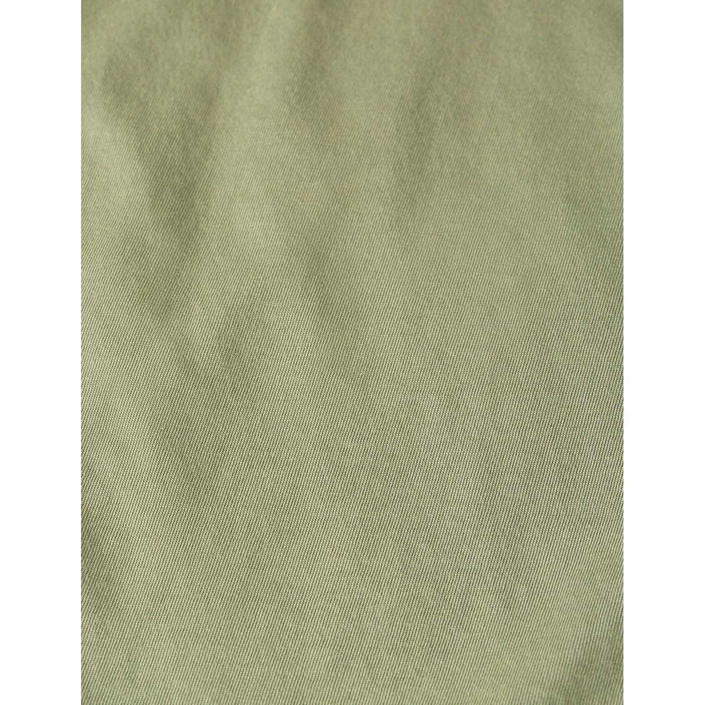 Robe Knotted Relaxed Midi - Oil Green