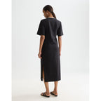Robe T-Shirt Midi - Meteorite