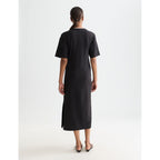 Robe T-Shirt Midi - Meteorite