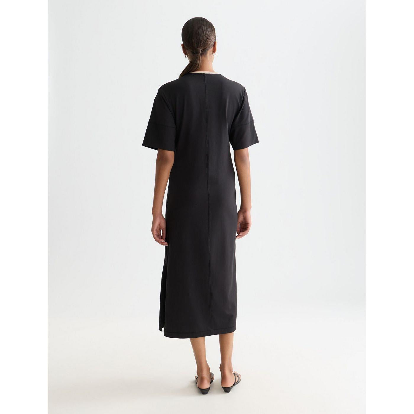 Robe T-Shirt Midi - Meteorite