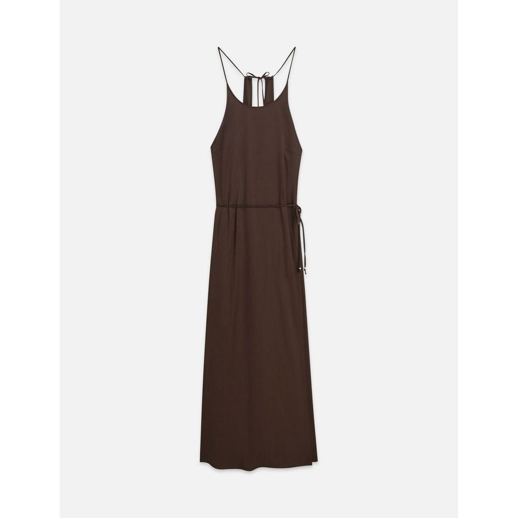 Robe Viscose Maxi Cami Wrap - Hot Fudge