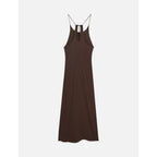 Robe Viscose Maxi Cami Wrap - Hot Fudge