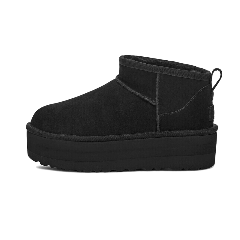 UGG - Chaussons Classic Ultra Mini Platform Black - Noir