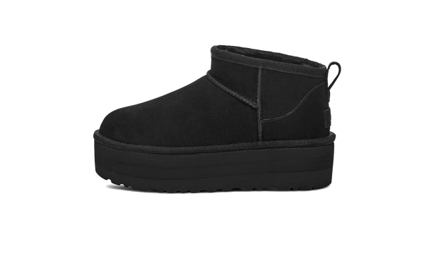 UGG - Classic Ultra Mini Platform Black - Noir