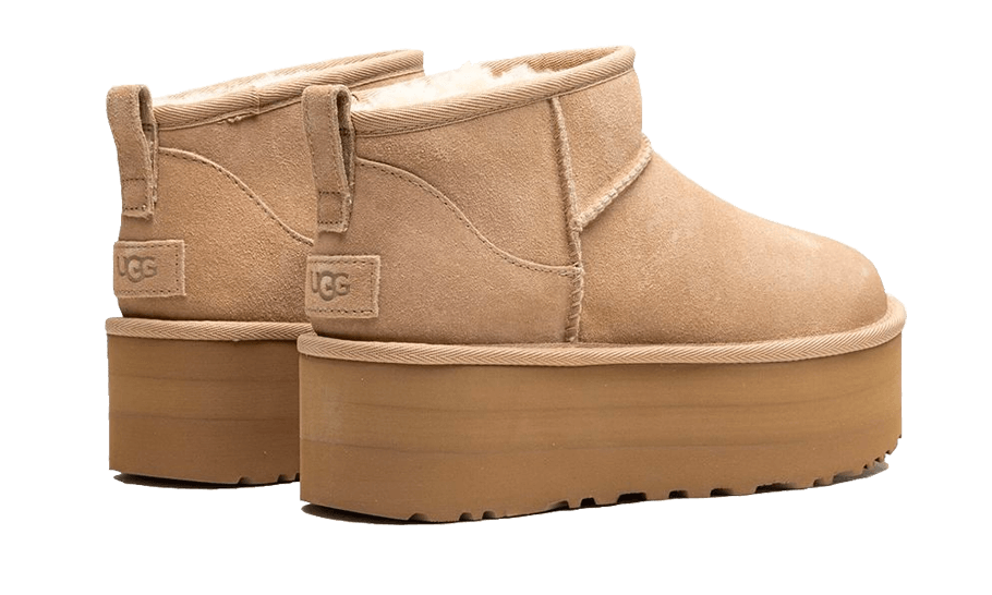 Classic Ultra Mini Platform Boot Sand - Beige