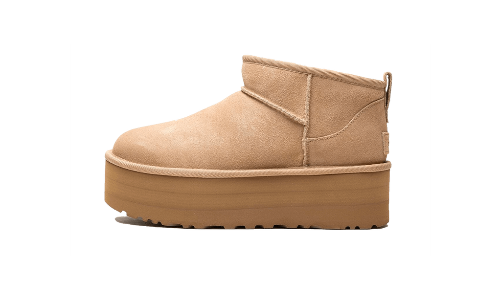 Classic Ultra Mini Platform Boot Sand - Beige