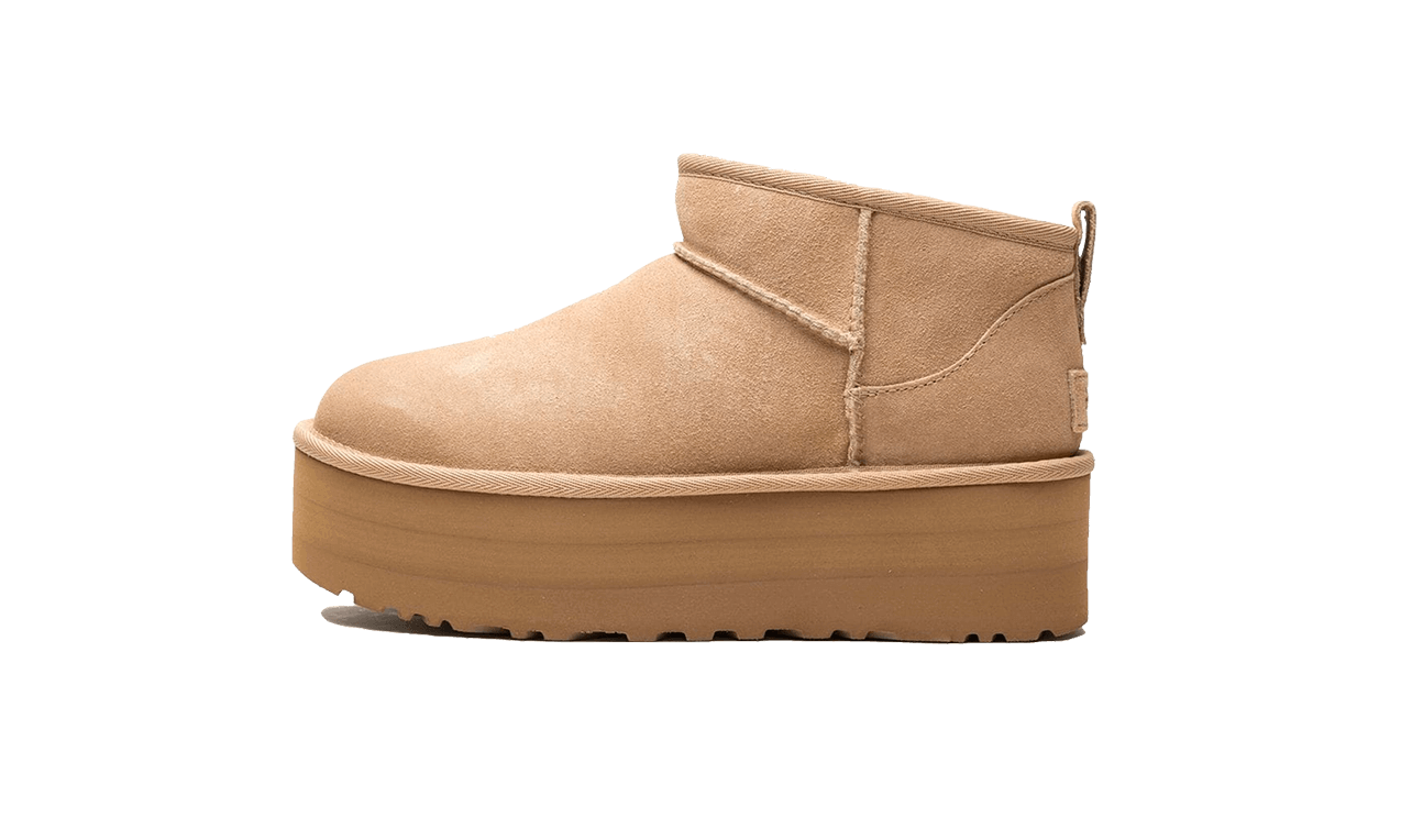 Classic Ultra Mini Platform Boot Sand - Beige