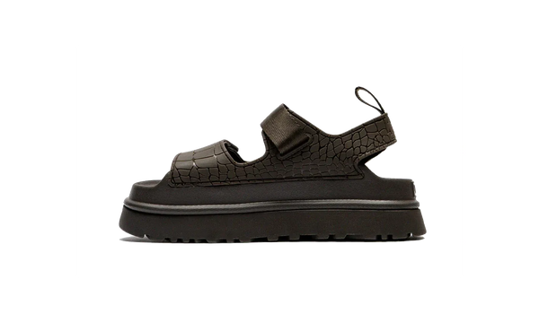 UGG - Goldenglow Embossed Sandal Dense Smoke - Marron