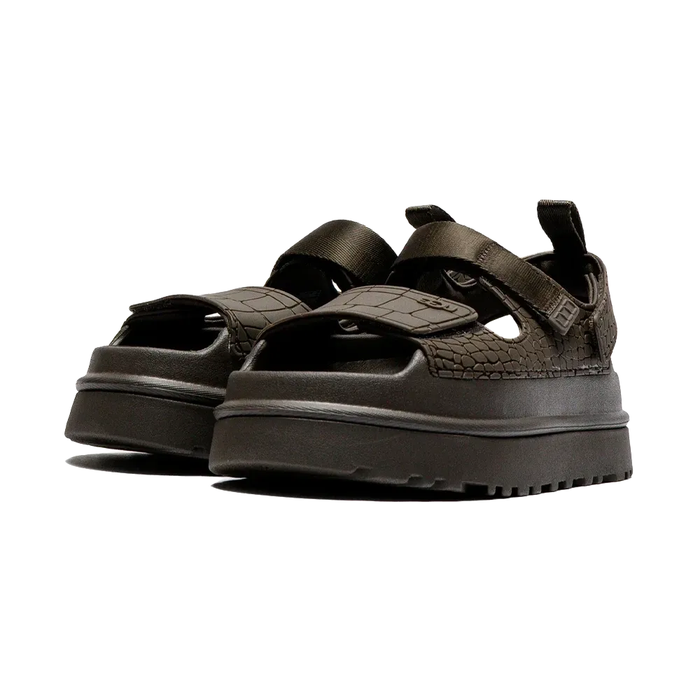Ugg - Sandalias Goldenglow Embossed Dense Smoke