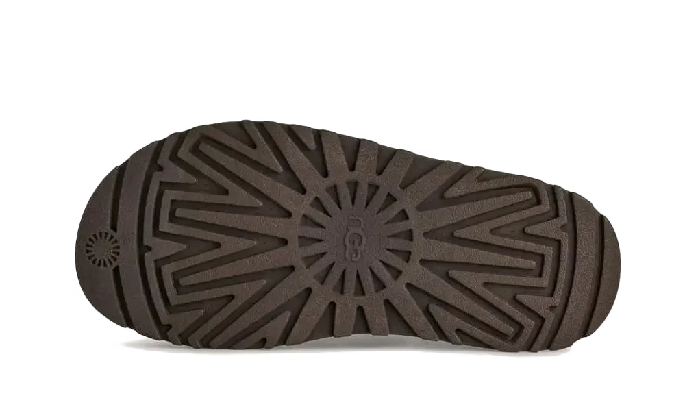 Goldenglow Embossed Sandal Dense Smoke - Marron