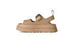 Goldenglow Embossed Sandal Mustard Seed - Beige