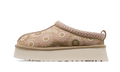 Tazz Plains Felicity Leopard Jasmine - Beige