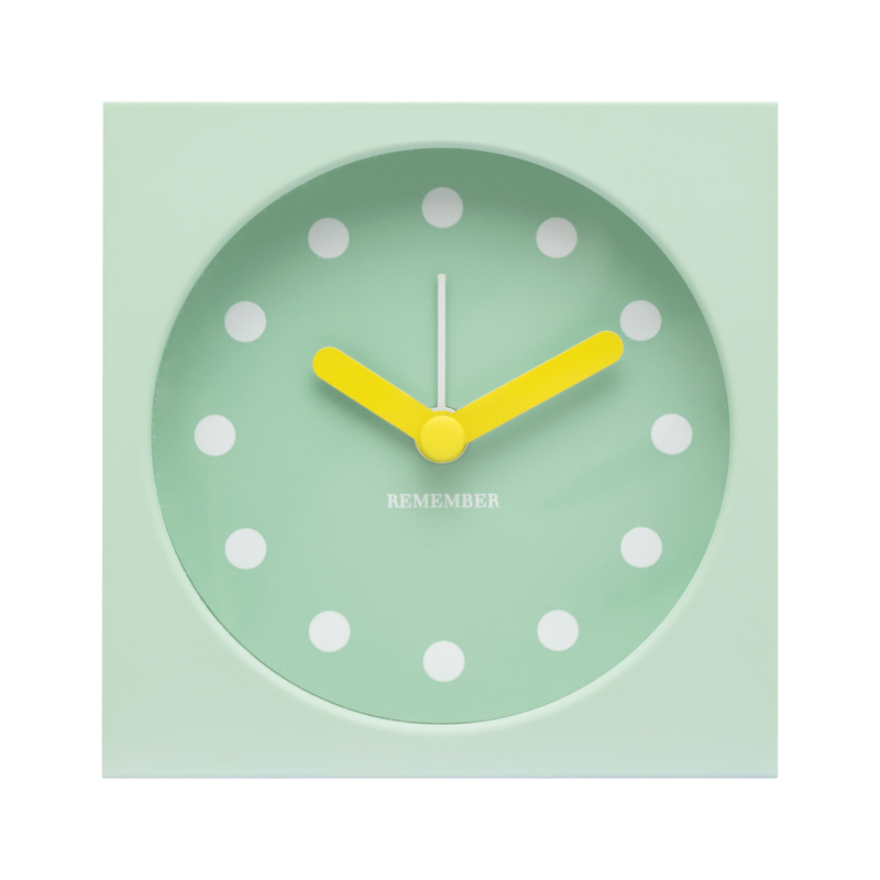 Sky Table Clock - Water Green