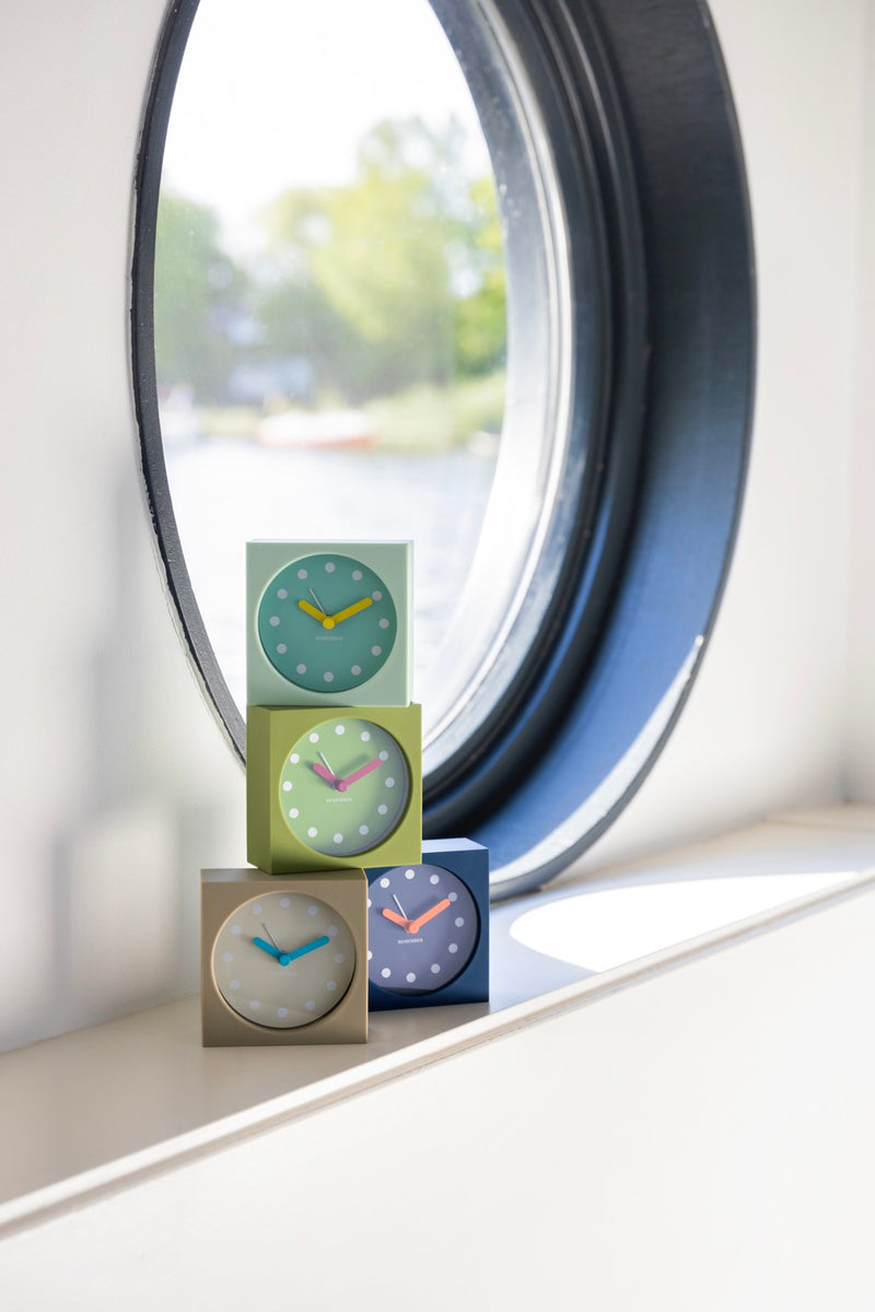 Horloge De Table Sky - Vert D'Eau