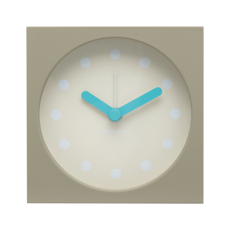 Table Clock Sand - Beige