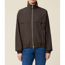 Ami Paris - Windbreaker Ami Windbreaker - Dark Coffee/221