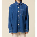 Ami Paris - Adc Overshirt - Used Blue/480