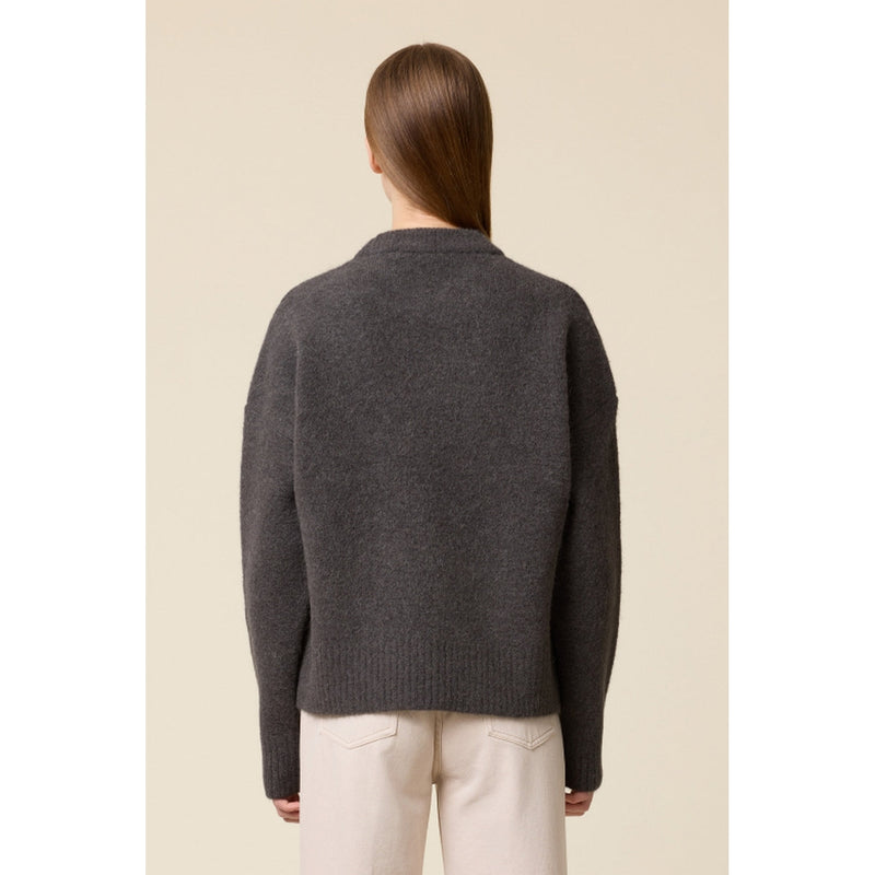 Ami Paris - Pull Off White Adc Sweater - Dark Grey/061