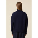 Ami Paris - Pull Red Adc Sweater - Navy/Red/414