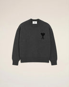 Ami Paris - Jersey De Lana Con Cuello Redondo Ami De Coeur