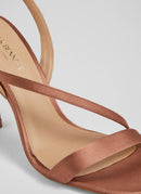 LK Bennett - November Leather Heeled Sandals - Dusty Pink