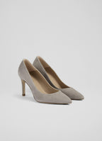 Zapatos de Tacón En Nubuck Floret - Gris