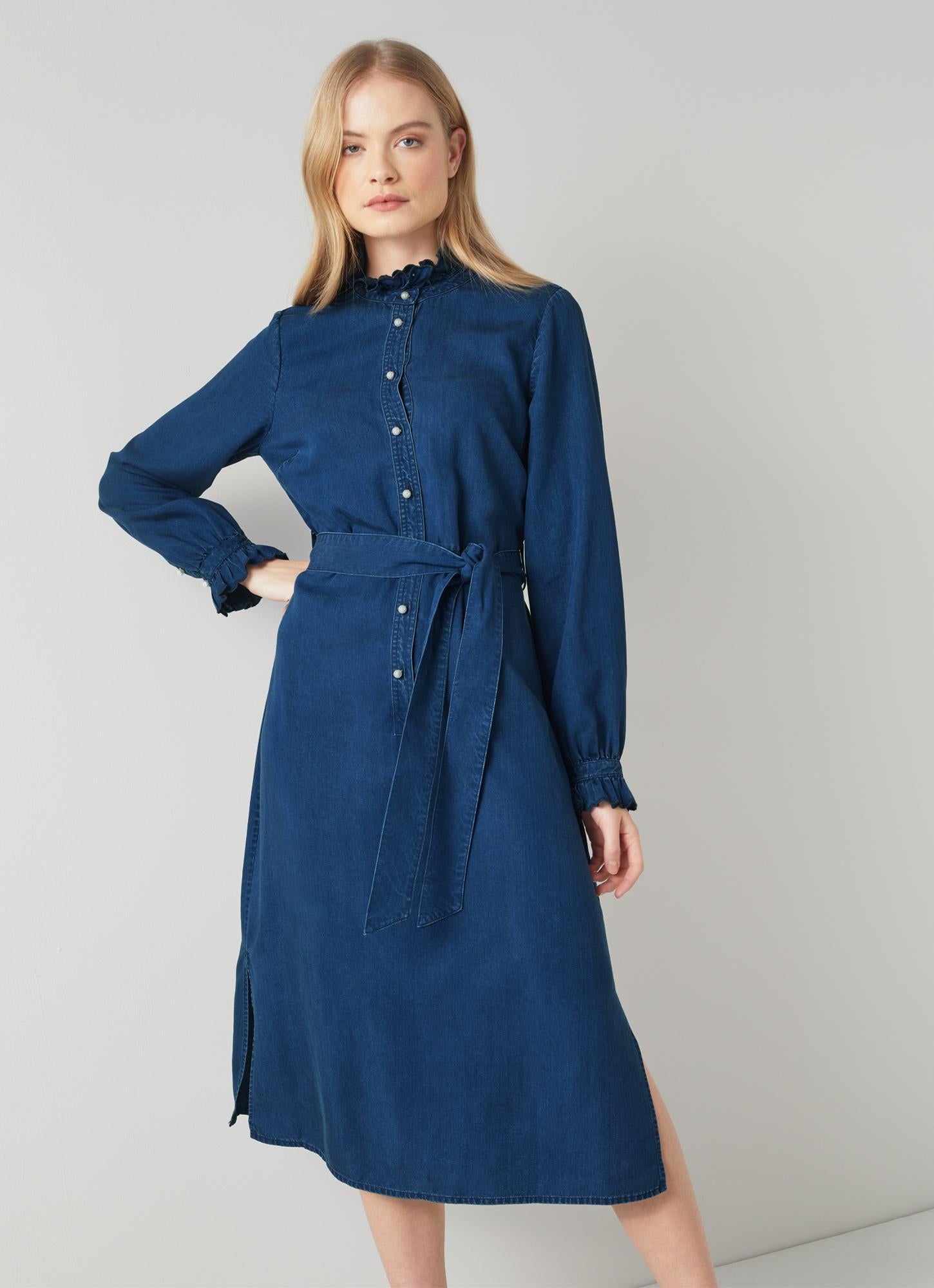 Robe En Jean Cecile - Indigo