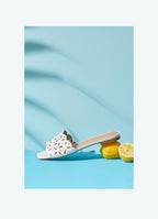 Mules En Cuir Amaya - Blanc