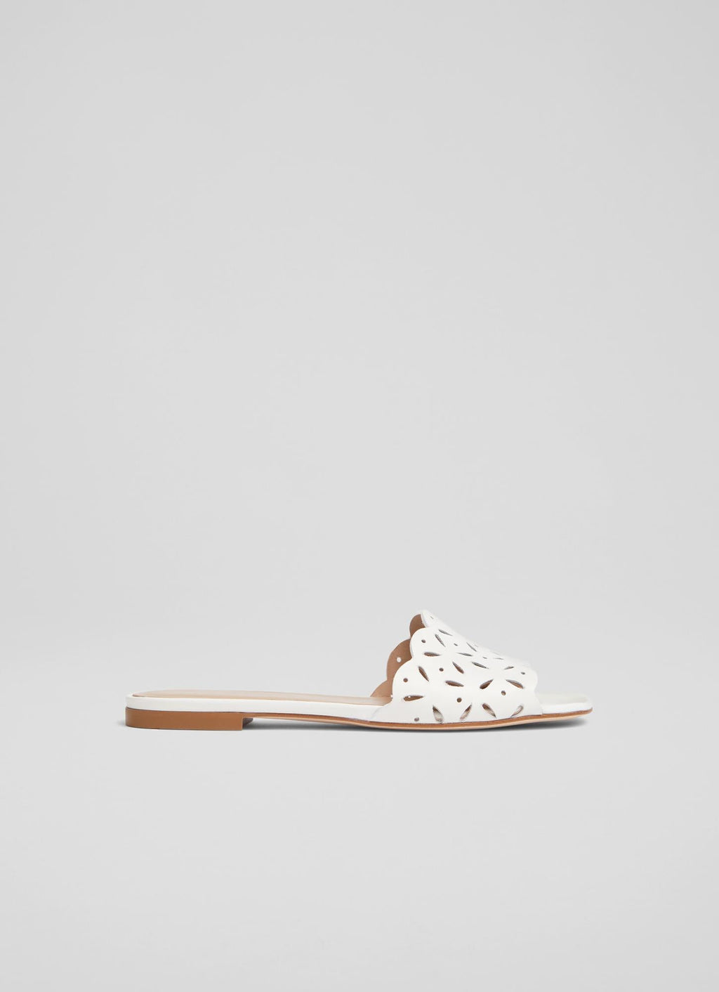 Mules En Cuir Amaya - Blanc