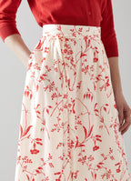 Falda Midi Callie - Crema