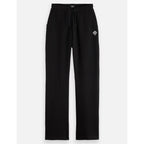 Core Artwork Wide Leg Joggers - Black