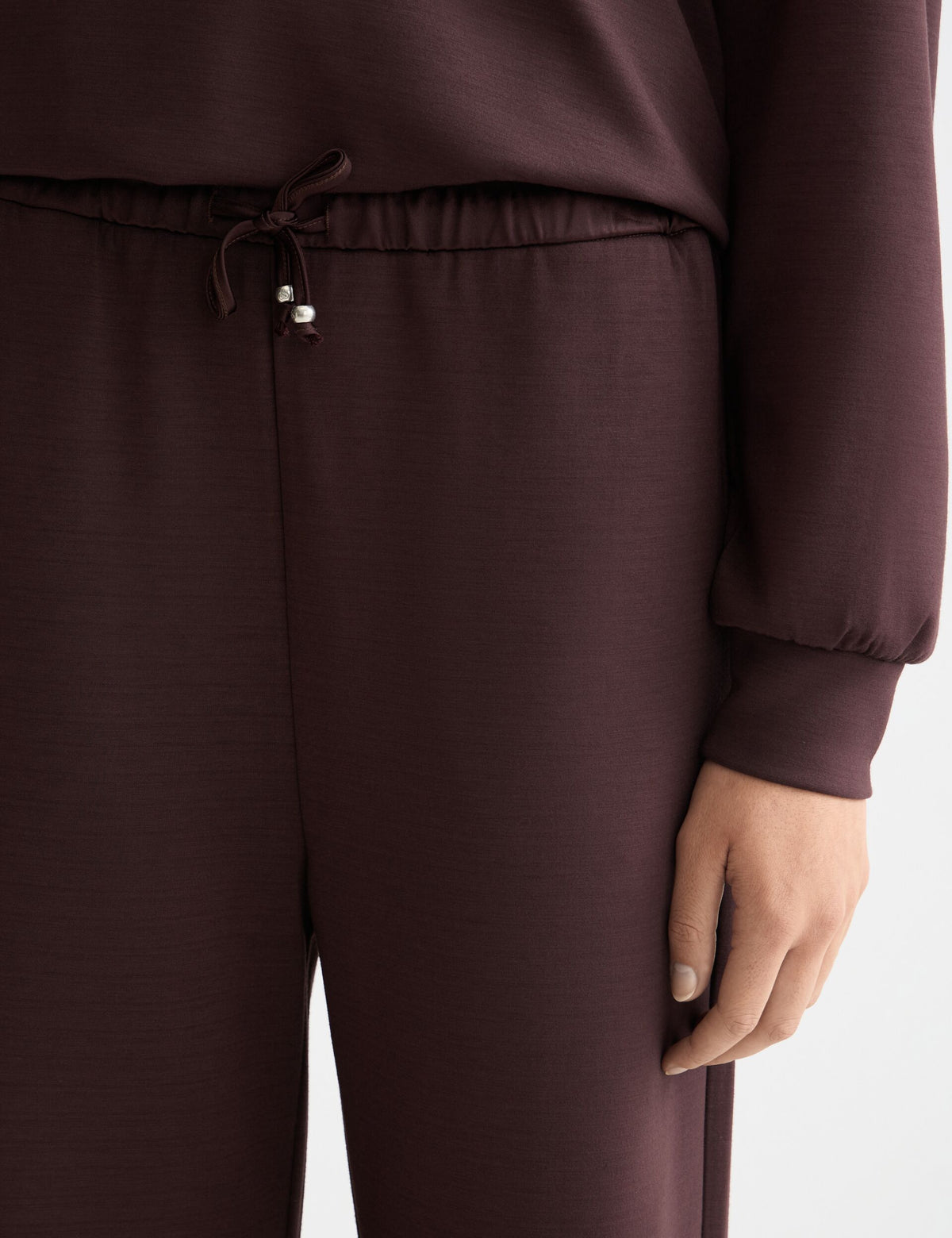 Modal joggingbroek - Chocolate Plum