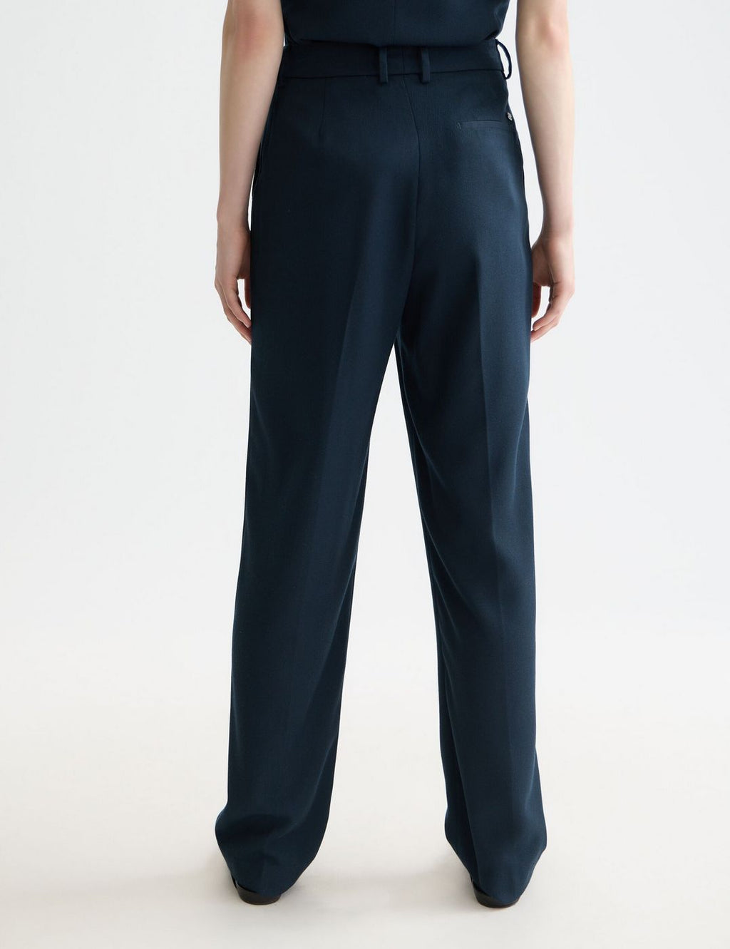 Pantalon Robyn - High Rise Tapered Leg - Carbon