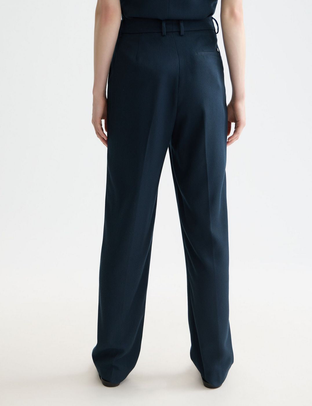 Pantalon Robyn - High Rise Tapered Leg - Carbon