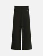 Pantalon June - High Rise Wide Leg Twill Paperbag - Meteorite