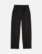 Pantalon Lotus - High Rise Barrel Leg Twill - Meteorite