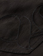 Pantalon Lotus - High Rise Barrel Leg Twill - Meteorite