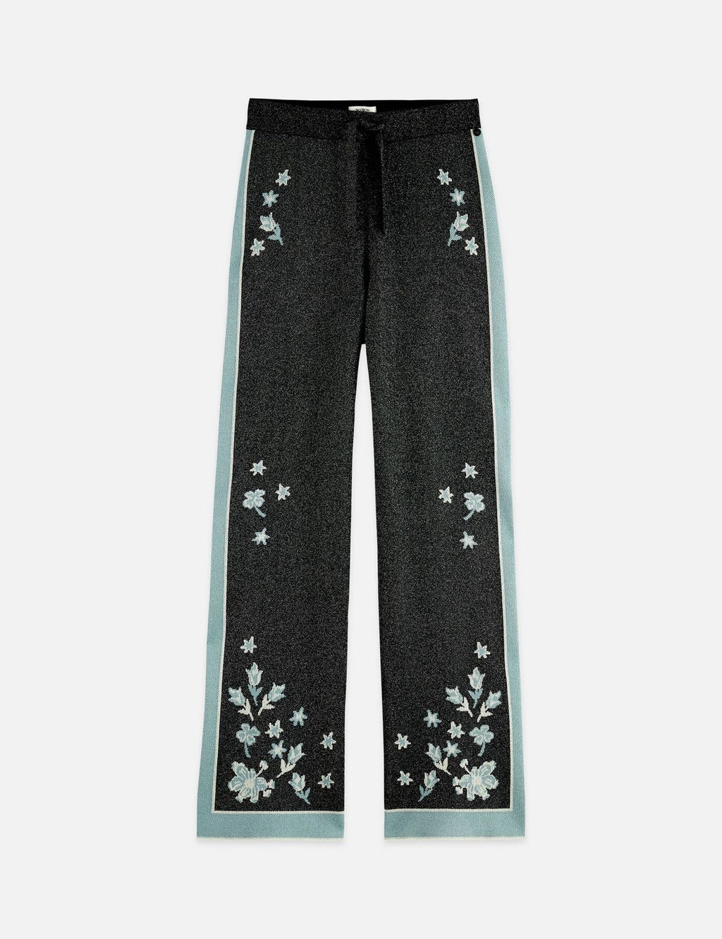 Pantalon 40 Years Jacquard Knitted - Meteorite