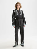 Pantalon 40 Years Jacquard Knitted - Meteorite