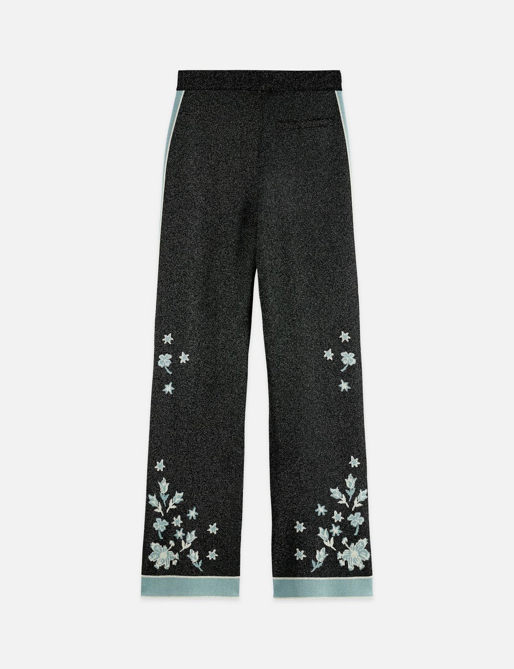 Pantalon 40 Years Jacquard Knitted - Meteorite
