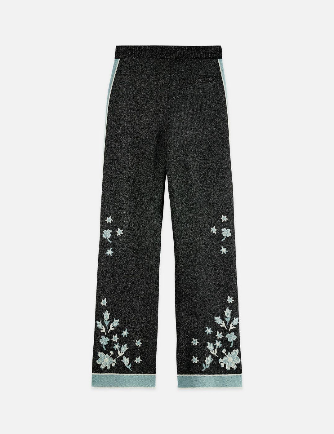 Pantalon 40 Years Jacquard Knitted - Meteorite