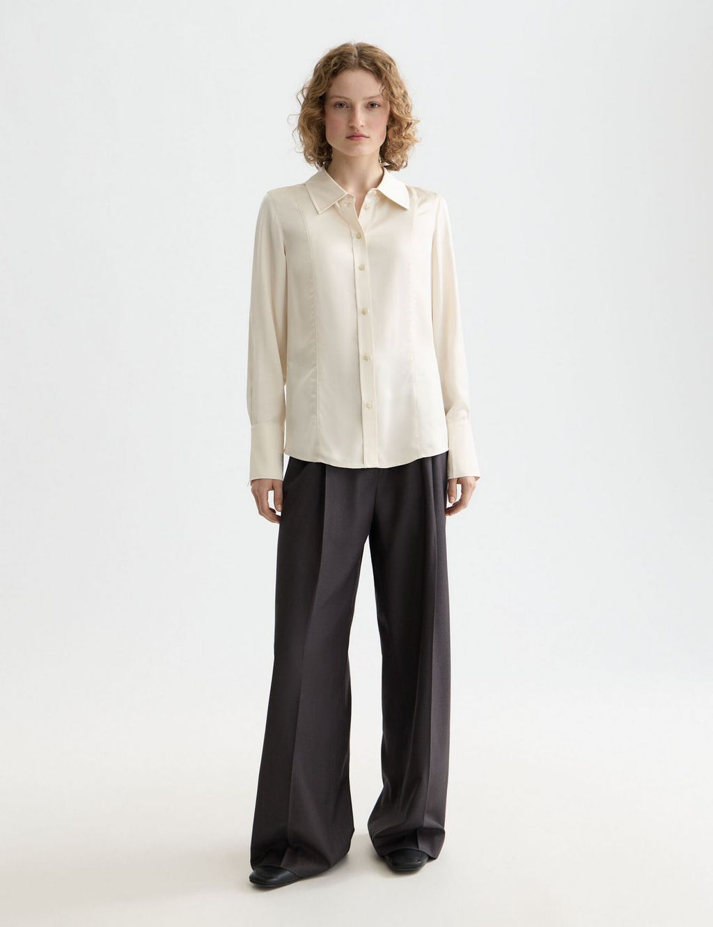Pantalon Core Rose Tailored - Charcoal Melange
