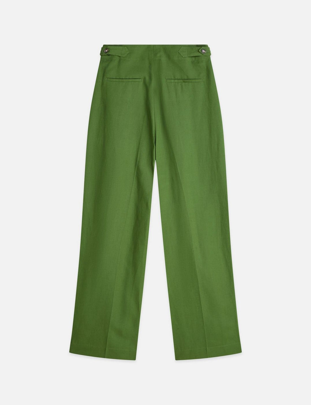 Pantalon Lou - Lyocell High Rise Wide Leg - Garden Green