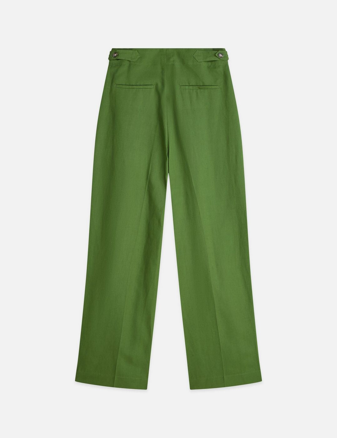 Pantalon Lou - Lyocell High Rise Wide Leg - Garden Green