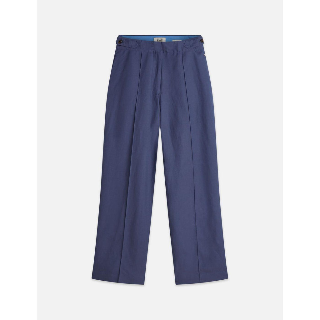 Pantalon Lou - Lyocell High Rise Wide Leg - Oceana